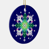 Geist der Weihnachten Keramikornament (Rechts)