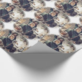 Geist der Weihnachtsgeschenk mit Scrooge Geschenkpapier (Ecke)