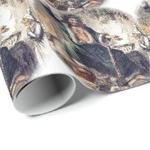 Geist der Weihnachtsgeschenk mit Scrooge Geschenkpapier (Rolleneckpunkt)