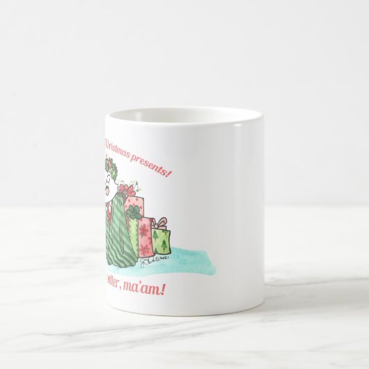 Geist der Weihnachtsgeschenke Tasse (Mittel)
