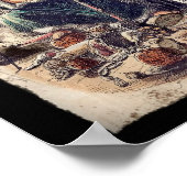 Geist der Weihnachtszeit Gegenwart Poster (Ecke)