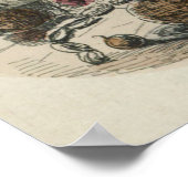 Geist der Weihnachtszeit Gegenwart Poster (Ecke)