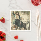 Geist der Weihnachtszeit Gegenwart Serviette (Beispiel)