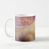 Geist der weißer Wolf-Tasse Kaffeetasse (Links)