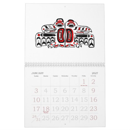 Geist der Westküste   2013 Kalender (Jan 2027)
