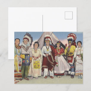 Geist der westlichen Ebenen Postkarte