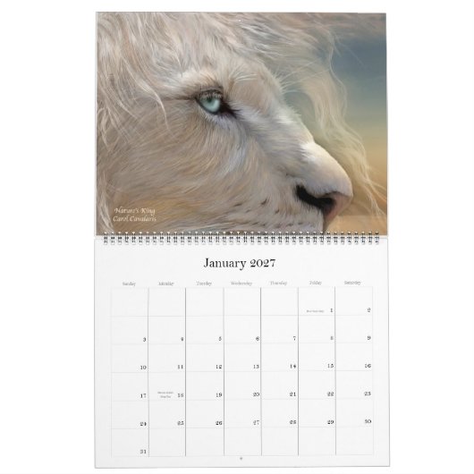 Geist der Wildnis - Naher Kalender 2012 (Jan 2027)