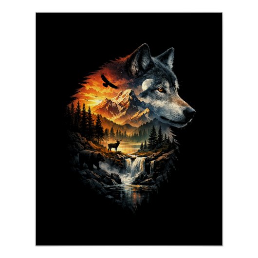 Geist der Wildnis Poster (Vorderseite)