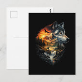 Geist der Wildnis Postkarte (Vorne/Hinten)