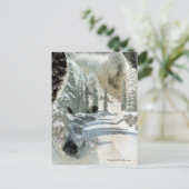 Geist der Wildnis Postkarte (Stehend Vorderseite)
