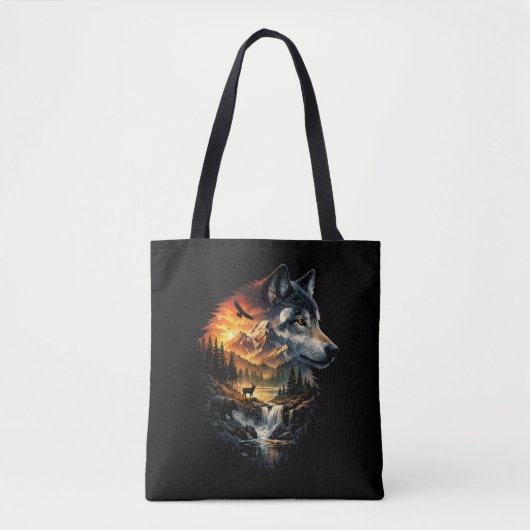 Geist der Wildnis Tasche (Vorderseite)