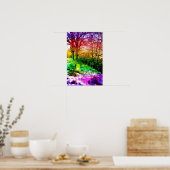 Geist der Winterkunst Poster (Küche)