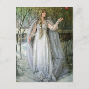 Geist der Winterpostkarte Postkarte