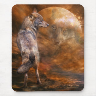 Geist der Wolf-Kunst Mousepad