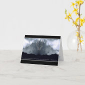 GEIST der WOLF Tier-Mitteilungskarten Karte (Gelbe Blume)