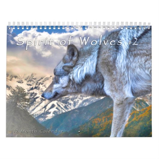 GEIST DER WÖLFE #2 Kalender (Titelbild)