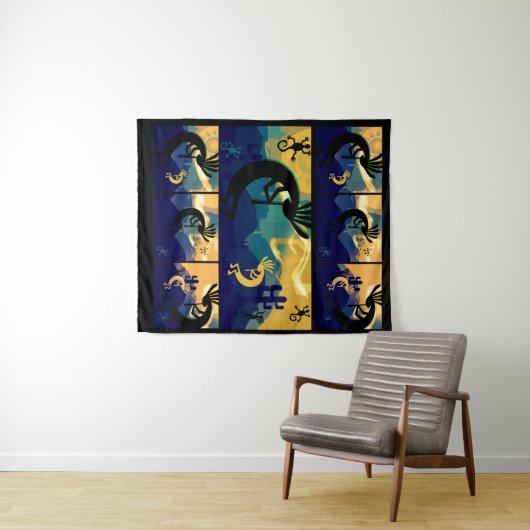 Geist der Wüste Kokopelli Medium Wandteppich (Beispiel (Horizontal))