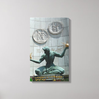 Geist der zerstörten Lava Leinwanddruck