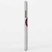 Geist des 80er-Mädchen rosa Logo im Stil der 80er Case-Mate iPhone Hülle (Hinten/Rechts)