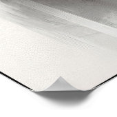 Geist des Abstrakten Smoky-Stallions Poster (Ecke)