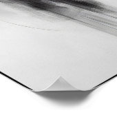 Geist des Abstrakten Smoky-Stallions Poster (Ecke)