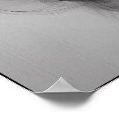 Geist des Abstrakten Smoky-Stallions Poster (Ecke)