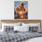 Geist des Adlers Leinwanddruck (Insitu (Schlafzimmer))