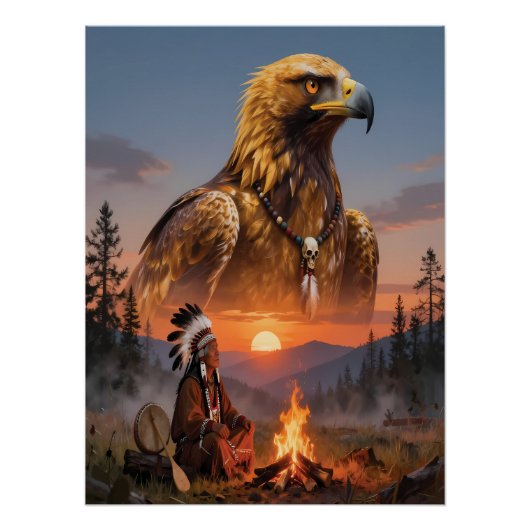 Geist des Adlers Poster (Vorderseite)