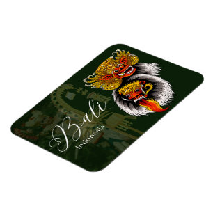 Geist des Atemberaubenden Barong Bali Magnet