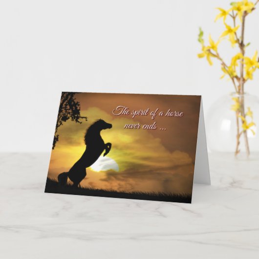 Geist des Beileids Karte (Gelbe Blume)