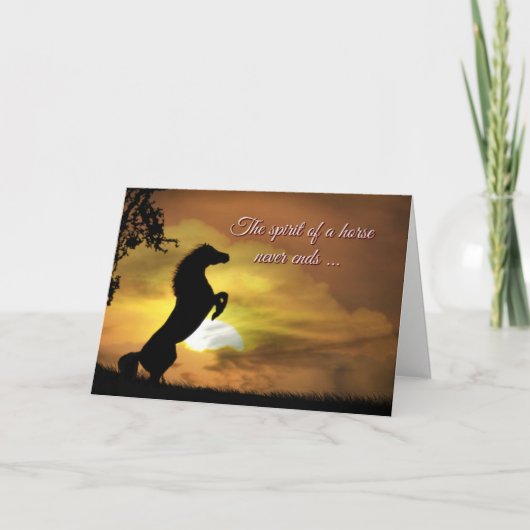 Geist des Beileids Karte (Vorderseite)