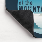 Geist des Berges - WanderGirl Mousepad (Ecke)