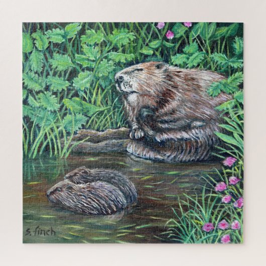Geist des Bibers Puzzle (Vertikal)