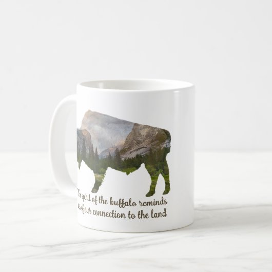 Geist des Buffalo Kaffeetasse (Vorderseite Links)