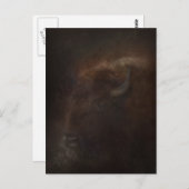 Geist des Buffalo Postkarte (Vorne/Hinten)