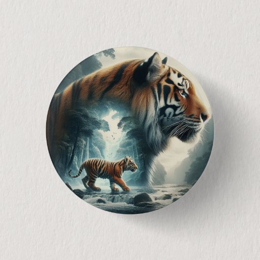 Geist des Dschungels Button (Vorderseite)