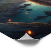 Geist des Feuers und des Himmels Poster (Ecke)