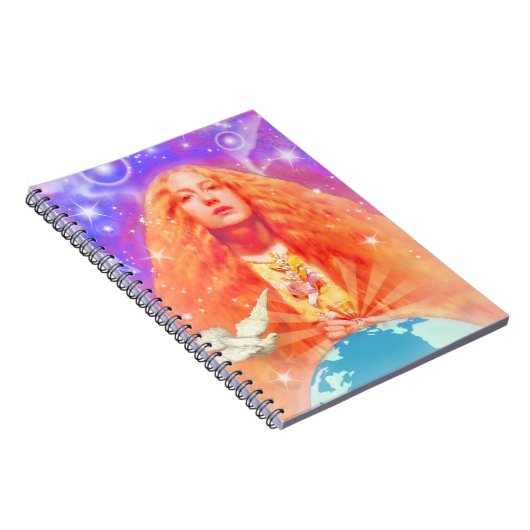 Geist des Friedensnotizbuches Notizblock (Rechte Seite)