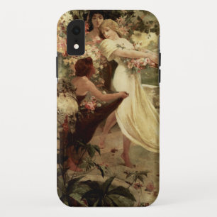 Geist des Frühlings von Alphonse Mucha Case-Mate iPhone Hülle