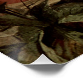 Geist des Frühlings von Alphonse Mucha Poster (Ecke)