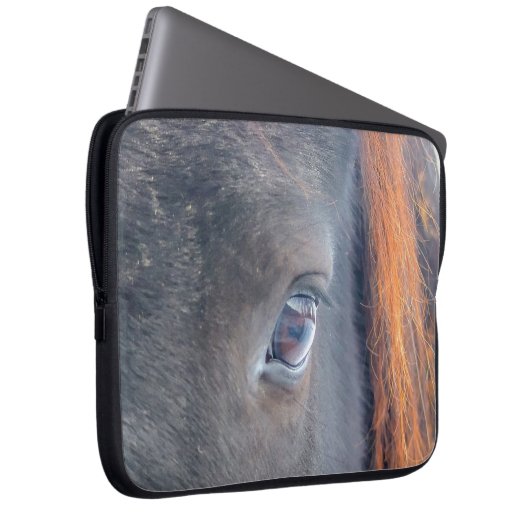 Geist des Geschenks des Pferdes Laptopschutzhülle (Vorne Rechts)