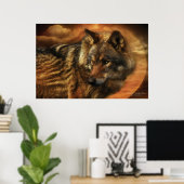 Geist des Golden Moon Poster/Print Poster (Heimbüro)