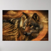 Geist des Golden Moon Poster/Print Poster (Vorne)