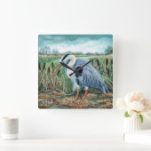 Geist des Helden Quadratische Wanduhr (Zuhause)