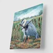 Geist des Helden Quadratische Wanduhr (Winkel)