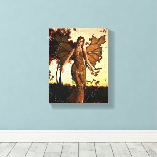 Geist des Herbstes Leinwanddruck (Insitu (Holzboden))