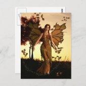 Geist des Herbstes Postkarte (Vorne/Hinten)