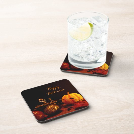 Geist des Herbstes - Stillleben Getränkeuntersetzer (Rechte Seite)