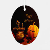 Geist des Herbstes - Stillleben Ornament Aus Metall (Vorderseite links)