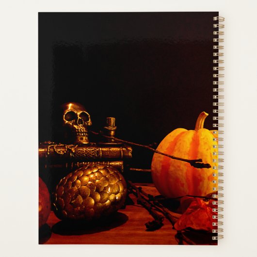 Geist des Herbstes - Stillleben Planer (Rückseite)